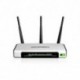 ROUTER TP-LINK TL-WR1043ND 450M 802.11 n/g/b ACCESS POINT SWITCH 4P GIGABIT 1P USB, 3 ANTENNE STACCABILI (no modem)